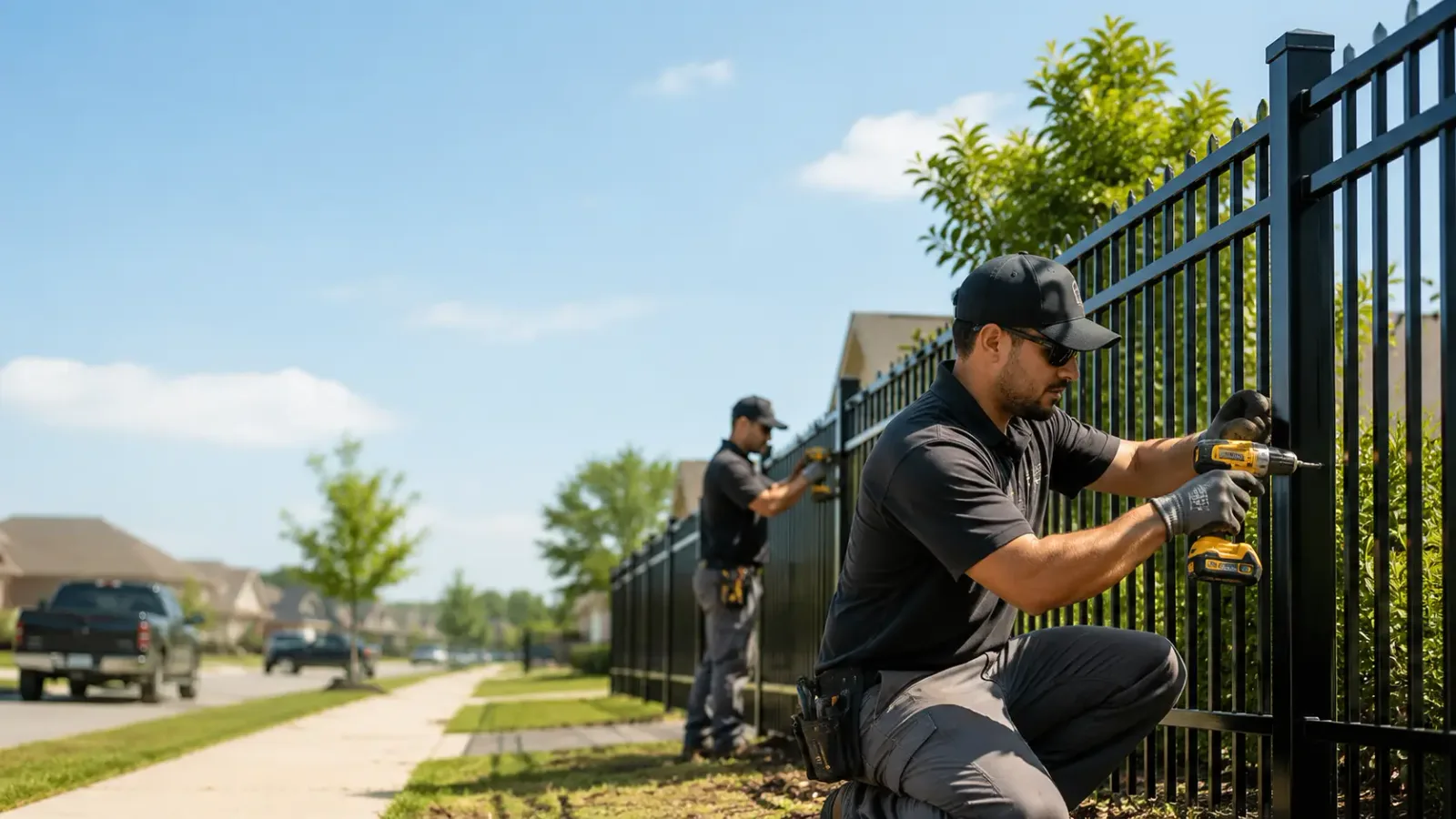 Metal Fence Installation in Clovis, NM